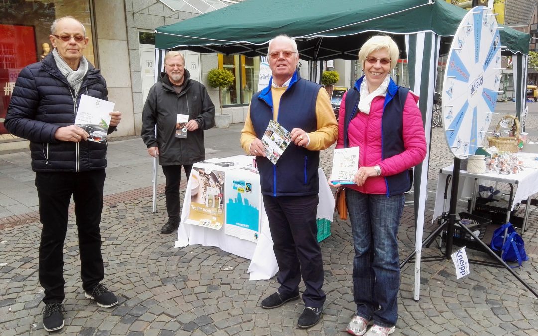 Fairtrade-Towns-Kampagne und Kneipp-Verein mit gemeinsamer Aktion